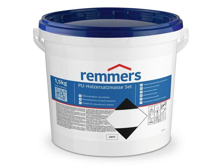 Remmers PU-houtreparatie set 1,5 KG, Doe-het-zelf en Verbouw, Verf, Beits en Lak, Nieuw, Verzenden