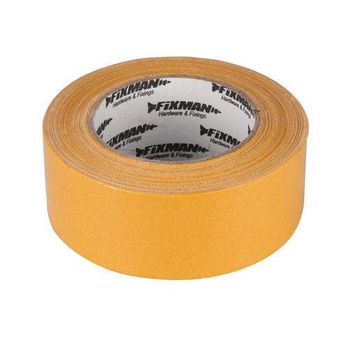 Fixman Dubbelzijdige tape - glasvezel versterkt - 50 mm x..., Doe-het-zelf en Verbouw, IJzerwaren en Bevestigingsmiddelen, Nieuw