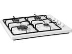 Etna - Gas Kookplaat - Wit, Verzenden, Nieuw, Gas, 4 kookzones