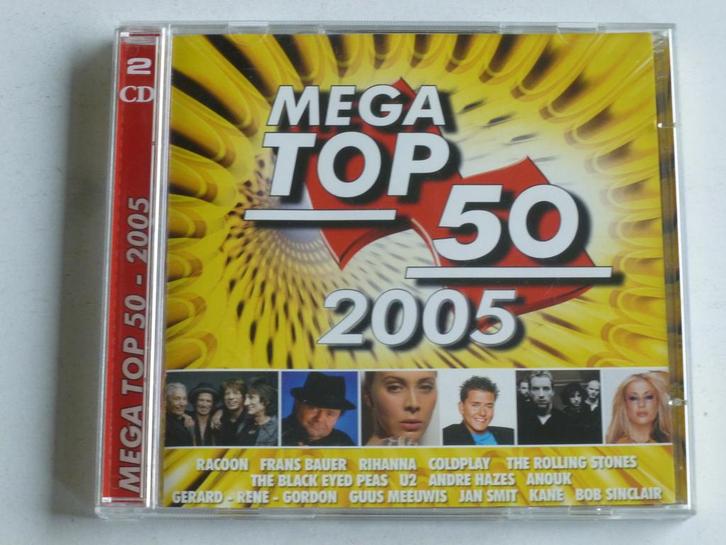 Mega Top 50 - 2005 (2 CD), Cd's en Dvd's, Cd's | Verzamelalbums, Zo goed als nieuw, Verzenden
