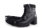 Mustang Veterboots in maat 40 Zwart | 15% extra korting, Verzenden, Zwart, Overige typen, Zo goed als nieuw