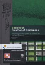 Basisboek kwalitatief onderzoek, 9789001807702, Boeken, Verzenden, Zo goed als nieuw, HBO
