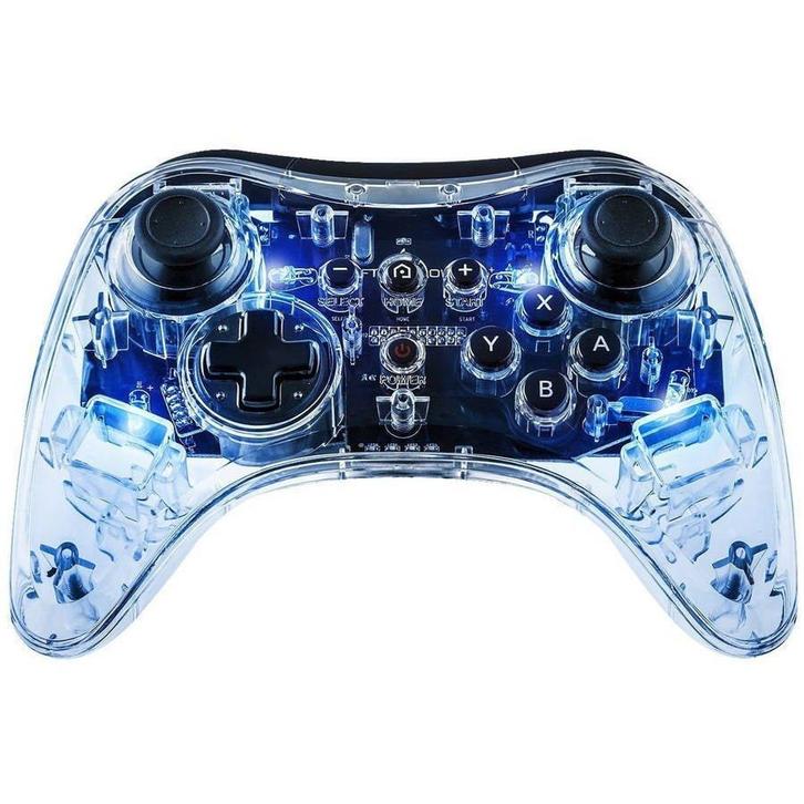 PDP Afterglow Draadloze Pro Controller voor Wii U, Spelcomputers en Games, Spelcomputers | Nintendo Consoles | Accessoires, Zo goed als nieuw