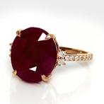 Zonder Minimumprijs - Ring - 14 karaat Roségoud, IGI 10,27, Sieraden, Tassen en Uiterlijk, Ringen, Nieuw