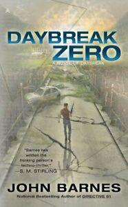 A Novel of Daybreak: Daybreak Zero by John Barnes, Boeken, Overige Boeken, Gelezen, Verzenden