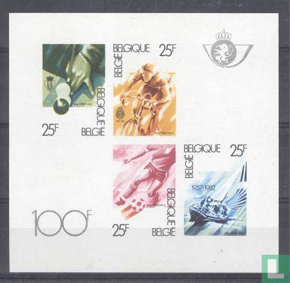 België - Sporten - 1982, Postzegels en Munten, Postzegels | Europa | België, Postfris, Verzenden