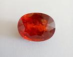 1 pcs Oranje Spessartiet - 22.15 ct - Antwerp Laboratory for, Sieraden, Tassen en Uiterlijk, Edelstenen, Nieuw