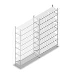 Gebruikte legbordstelling Metalsistem 2500x1200x300 mm