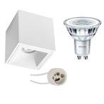 Voordeelset: Opbouwspot Set - Pragmi Cliron Pro - GU10, Metaal of Aluminium, Nieuw, Ophalen of Verzenden, Led