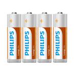 Philips Longlife Batterijen AA 4 stuks in Folie Verpakking, Audio, Tv en Foto, Accu's en Batterijen, Nieuw, Ophalen of Verzenden