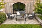 VDG Atlanta stoel-bank loungeset - 4-delig, Tuin en Terras, Tuinsets en Loungesets, Verzenden, Nieuw, Overige materialen, Loungeset