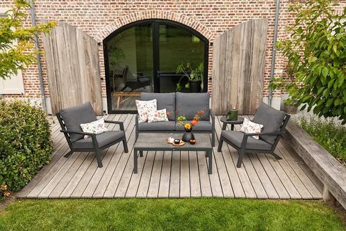 VDG Atlanta stoel-bank loungeset - 4-delig, Tuin en Terras, Tuinsets en Loungesets, Loungeset, Nieuw, Overige materialen, Verzenden