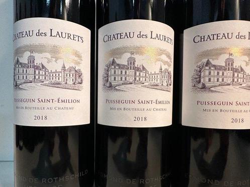 2018 Chateau des Laurets Edmond de Rothschild -, Verzamelen, Wijnen