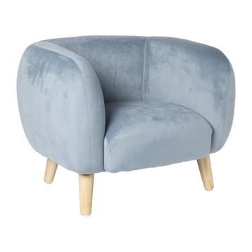Kids fauteuil Peppi - lichtblauw - 41x52x44 cm beschikbaar voor biedingen