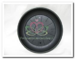 Schotel Domus 12 cm. zwart bloemschikken en decoratie, Hobby en Vrije tijd, Knutselen, Nieuw, Ophalen of Verzenden