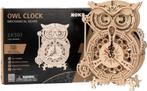 Robotime Mechanische Uilklok bouwpakket Volwassenen DIY M..., Hobby en Vrije tijd, Verzenden, Nieuw