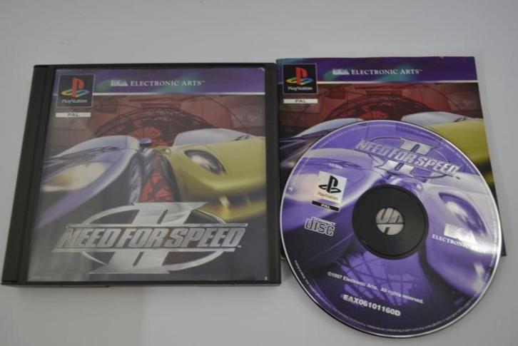 Need For Speed II (PS1 PAL), Spelcomputers en Games, Games | Sony PlayStation 1, 1 speler, Zo goed als nieuw, Verzenden