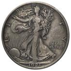 Verenigde Staten. Walking Liberty Half Dollar 1921-S The