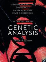 An Introduction to Genetic Analysis 9781319114770, Boeken, Zo goed als nieuw