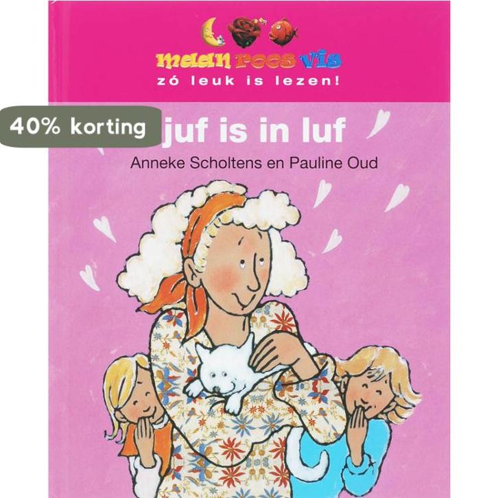 Juf is in luf / Maan roos vis 9789027672179 Anneke Scholtens, Boeken, Kinderboeken | Jeugd | onder 10 jaar, Gelezen, Verzenden