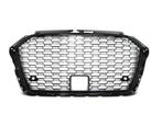 Grill Audi A3 8V RS3 look 2017 - 2020 Glans Zwart, Auto-onderdelen, Ophalen of Verzenden, Nieuw