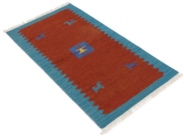 Kelim - Vloerkleed - 140 cm - 70 cm - Natuurf Colin, Huis en Inrichting, Stoffering | Tapijten en Kleden