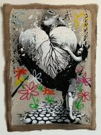 Elisée Skayzoo - Jeune fille au grand cœur, Antiek en Kunst, Kunst | Schilderijen | Modern