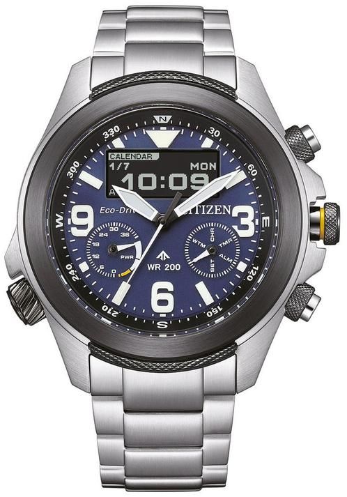 Citizen JV1006-51L Promaster Land horloge, Sieraden, Tassen en Uiterlijk, Horloges | Heren, Staal, Nieuw, Staal, Citizen, Polshorloge