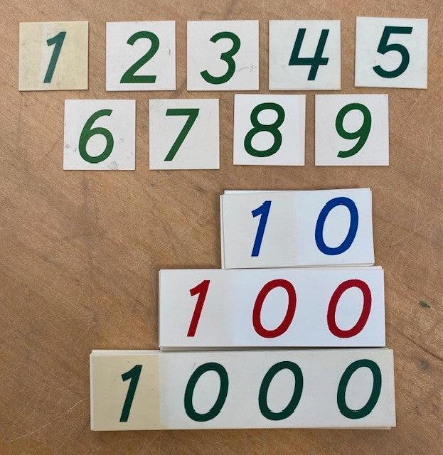 Montessori Getallenkaartjes, Boeken, Schoolboeken, Nieuw, Verzenden