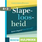 Slapeloosheid / Boom Hulpboek 9789085061526 Ingrid Verbeek, Verzenden, Gelezen, Ingrid Verbeek