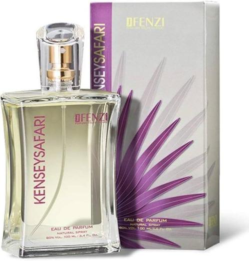 Kensey Safari for her by Jfenzi, Sieraden, Tassen en Uiterlijk, Uiterlijk | Parfum, Nieuw, Verzenden