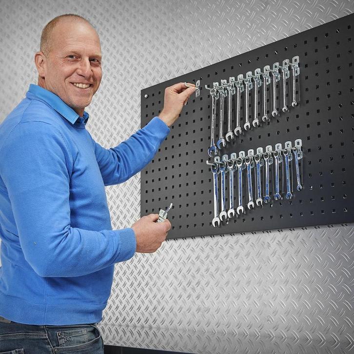 Datona Gereedschapshaak - 5 cm (10 stuks) - Datona, Doe-het-zelf en Verbouw, Gereedschap | Handgereedschap, Nieuw, Ophalen of Verzenden