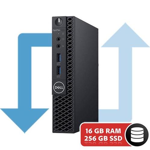 Dell Optiplex 3070M Ci5 9500T / 256GB / 16GB / W11PRO, Computers en Software, Desktop Pc's, 3 tot 4 Ghz, SSD, Zo goed als nieuw