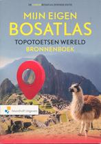 Mijn eigen bosatlas Bronnenboek Topotoetsen Wereld, Verzenden, Nieuw