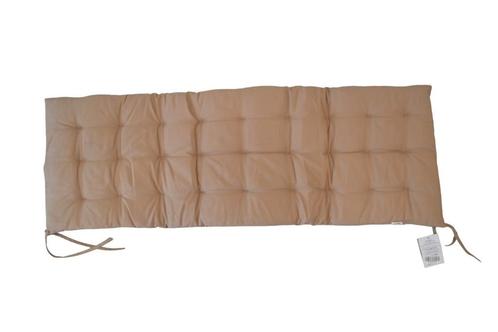 Tuinbank kussen - Beige - 120 x 40 x 4 cm - Rechthoekig -, Huis en Inrichting, Woonaccessoires | Kussens, Nieuw, Verzenden