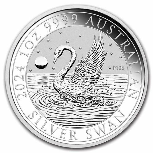 Swan 1 oz 2024 (25.000 oplage), Postzegels en Munten, Munten | Oceanië, Losse munt, Zilver, Verzenden