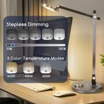 Bureaulamp - Tafellamp - Tafellamp slaapkamer - Zwart - Aigo, Verzenden, Zo goed als nieuw