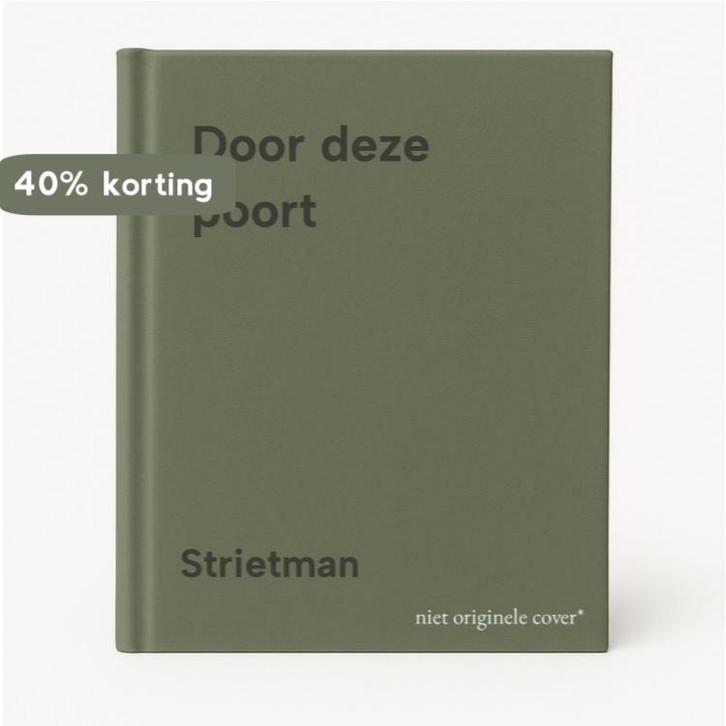 Door deze poort 9789063890599 Strietman, Boeken, Literatuur, Gelezen, Verzenden