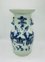 Vaas - Porselein - China - Qing Dynastie (1644-1911) -, Antiek en Kunst