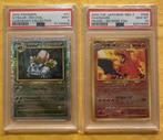 Pokémon - 2 Graded card - Charizard, ivysaur - PSA, Nieuw