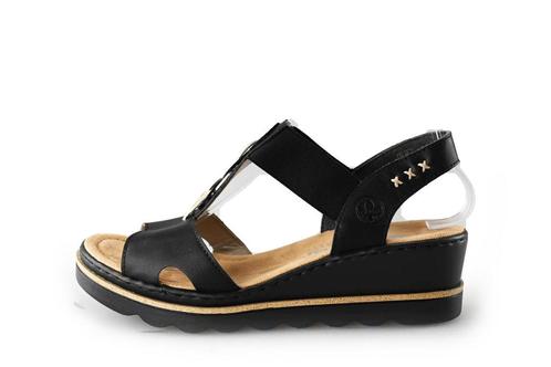 Rieker Sandalen in maat 38 Zwart | 10% extra korting, Kleding | Dames, Schoenen, Zwart, Zo goed als nieuw, Sandalen of Muiltjes