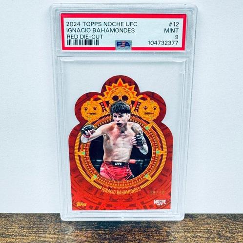 Topps - 1 Graded card - UFC - Ignacio Bahamondes 09/10 -, Verzamelen, Stickers