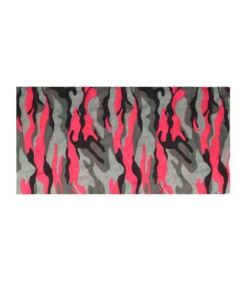 Haarband Multifunctioneel Vlekken Fantasie Print Grijs Roze, Sieraden, Tassen en Uiterlijk, Uiterlijk | Haarverzorging, Verzenden