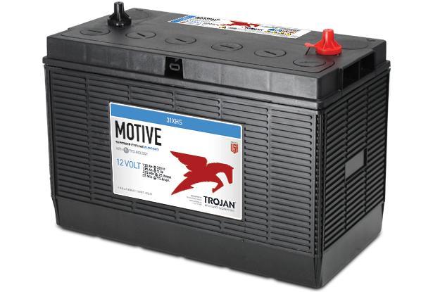 Trojan Motive Loodzuur accu | 31XHS | 12V 130Ah, Auto-onderdelen, Accu's en Toebehoren, Ophalen of Verzenden