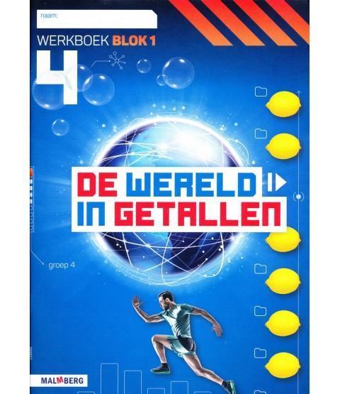 De wereld in getallen versie 5 groep 4 per stuk, Boeken, Schoolboeken, Nieuw, Ophalen of Verzenden