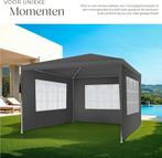 tectake® Paviljoen Barinas - Partytent 3x3 m - Waterdicht Ze, Verzenden, Nieuw