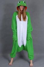 Onesie Kikker Pak XS-S Kikkerpak Kostuum Groen Pad 152 158 Z, Kleding | Dames, Carnavalskleding en Feestkleding, Carnaval, Nieuw