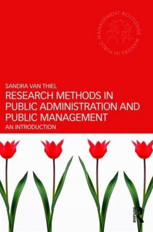 Research Methods in Public Administration and, 9780415655828, Boeken, Studieboeken en Cursussen, Zo goed als nieuw, Verzenden
