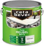 CetaBever Tuinmeubel Beits Whitewash 5L, Minder dan 5 liter, Verzenden, Nieuw, Beits