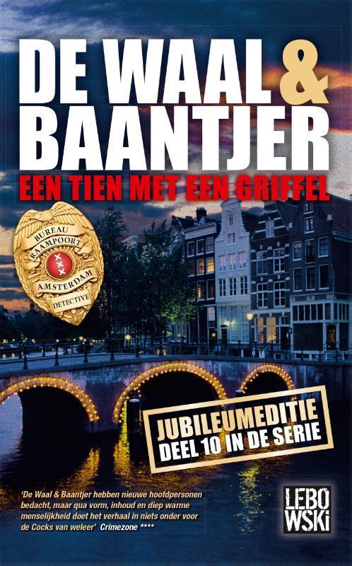 Een tien met een griffel / De Waal & Baantjer / 10, Boeken, Detectives, Zo goed als nieuw, Verzenden
